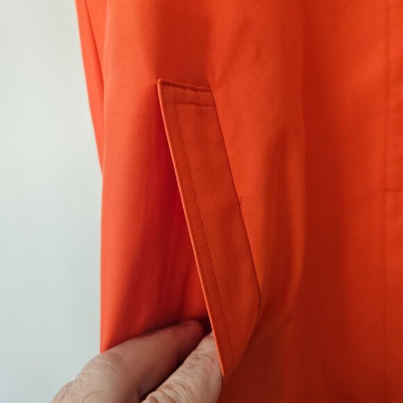 Venus Modern Burnt Orange Utility Shirtdress w/Gold Hardware/Buckles + Belt - Picture 5 of 14